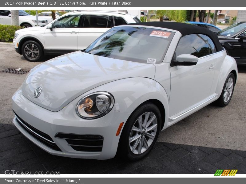  2017 Beetle 1.8T SE Convertible Pure White