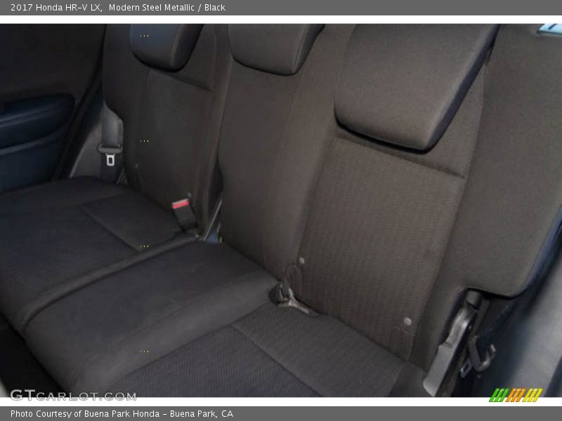 Modern Steel Metallic / Black 2017 Honda HR-V LX
