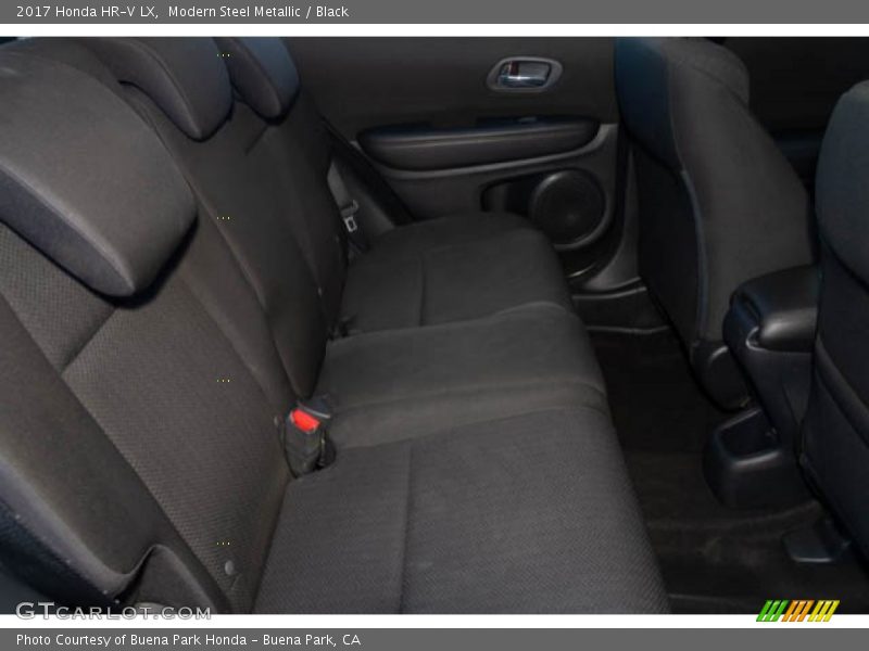 Modern Steel Metallic / Black 2017 Honda HR-V LX