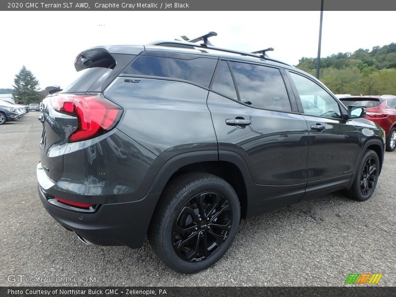 Graphite Gray Metallic / Jet Black 2020 GMC Terrain SLT AWD