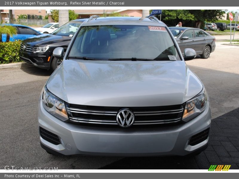 Reflex Silver Metallic / Charcoal 2017 Volkswagen Tiguan Wolfsburg