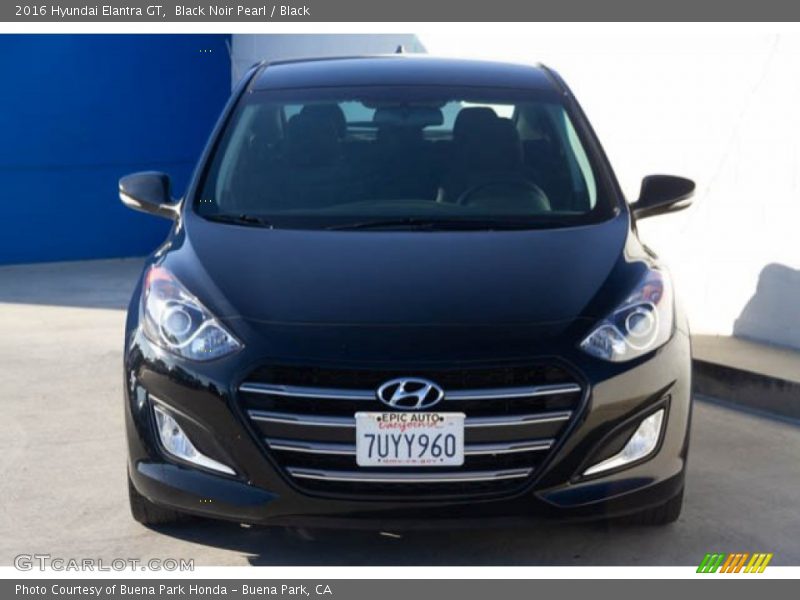 Black Noir Pearl / Black 2016 Hyundai Elantra GT