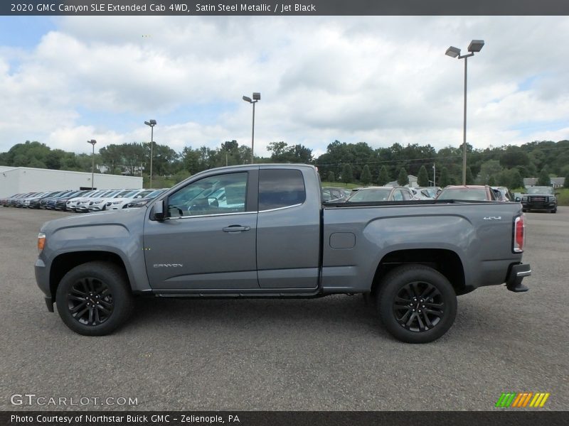  2020 Canyon SLE Extended Cab 4WD Satin Steel Metallic