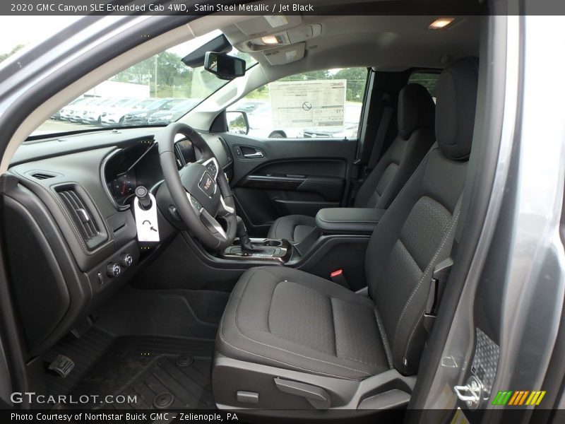 Front Seat of 2020 Canyon SLE Extended Cab 4WD