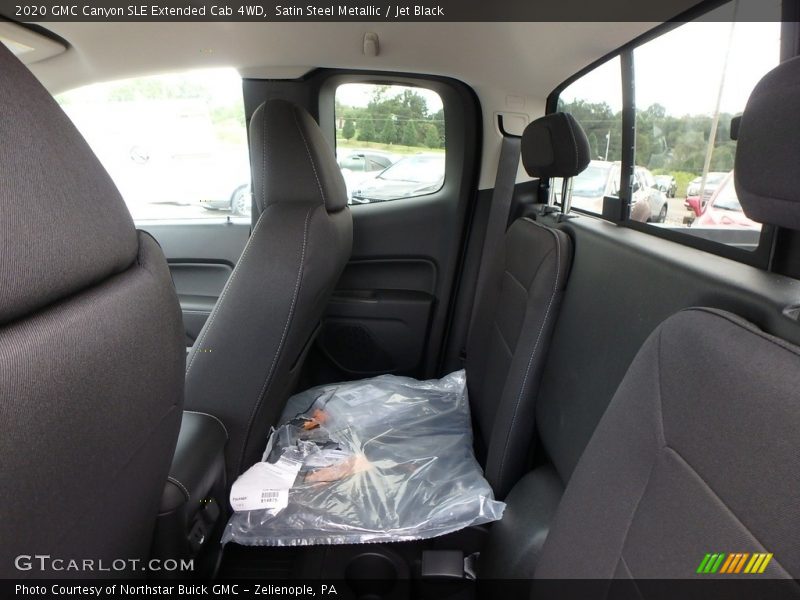 Rear Seat of 2020 Canyon SLE Extended Cab 4WD