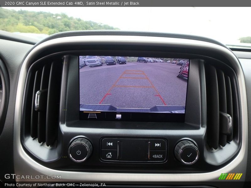 Controls of 2020 Canyon SLE Extended Cab 4WD