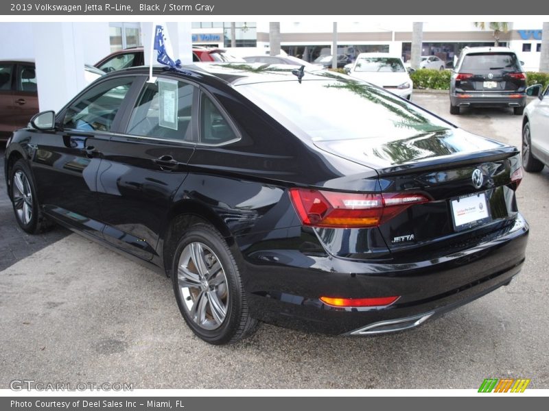 Black / Storm Gray 2019 Volkswagen Jetta R-Line