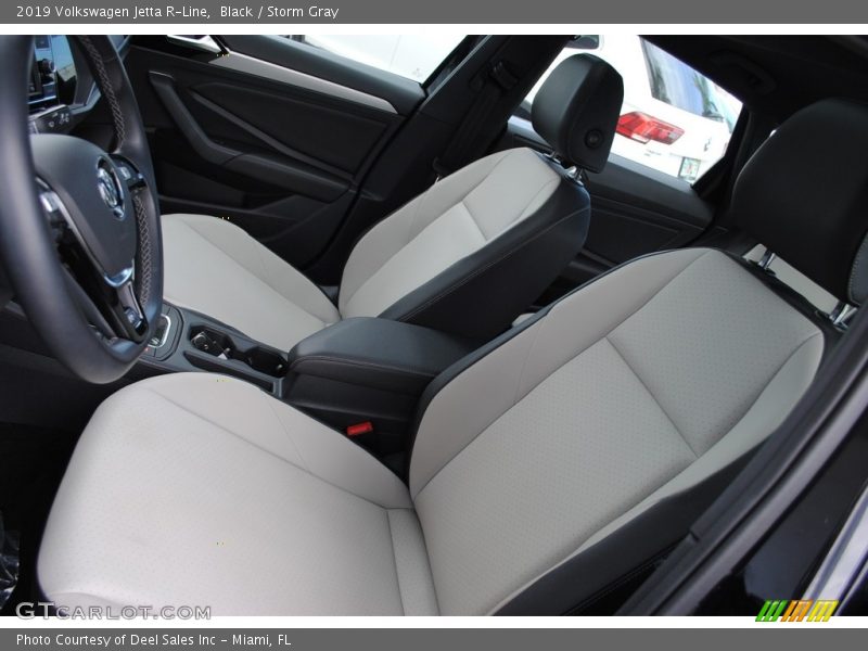 Black / Storm Gray 2019 Volkswagen Jetta R-Line
