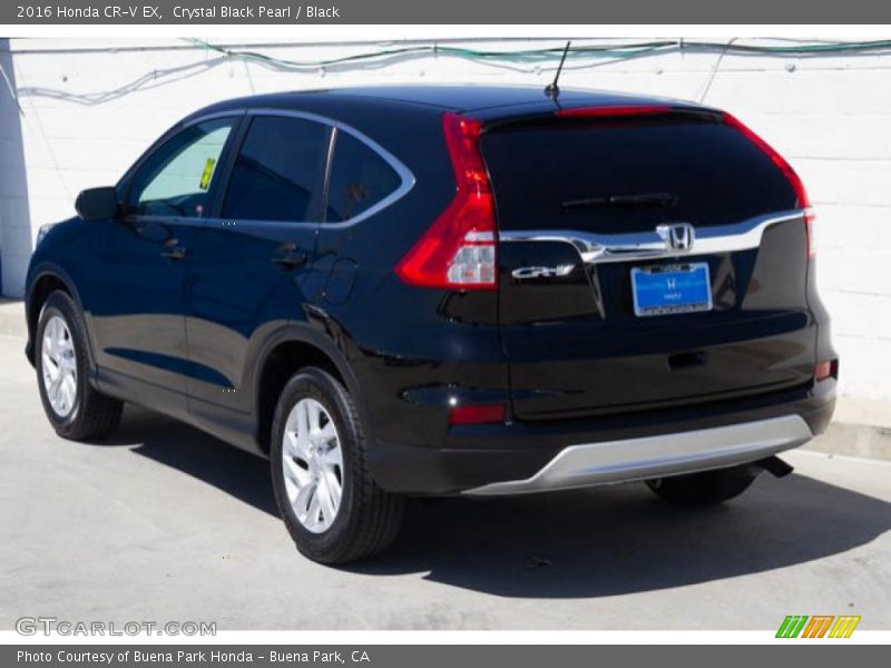 Crystal Black Pearl / Black 2016 Honda CR-V EX