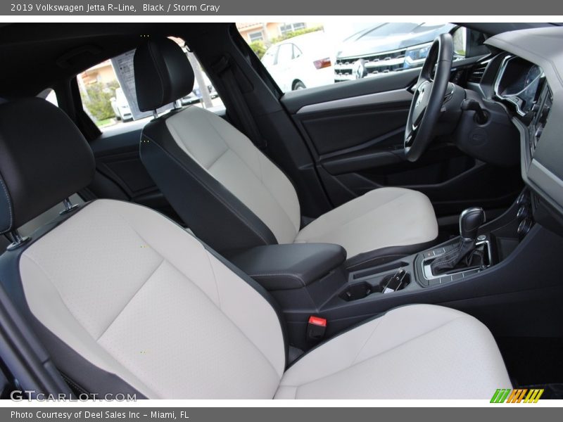 Black / Storm Gray 2019 Volkswagen Jetta R-Line