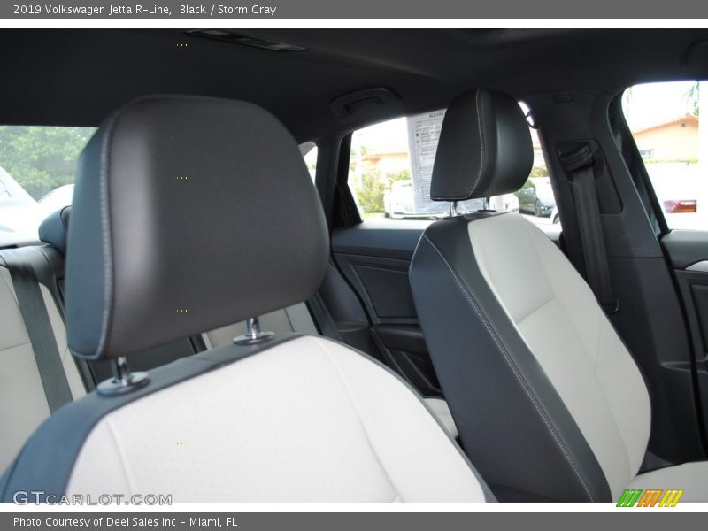 Black / Storm Gray 2019 Volkswagen Jetta R-Line