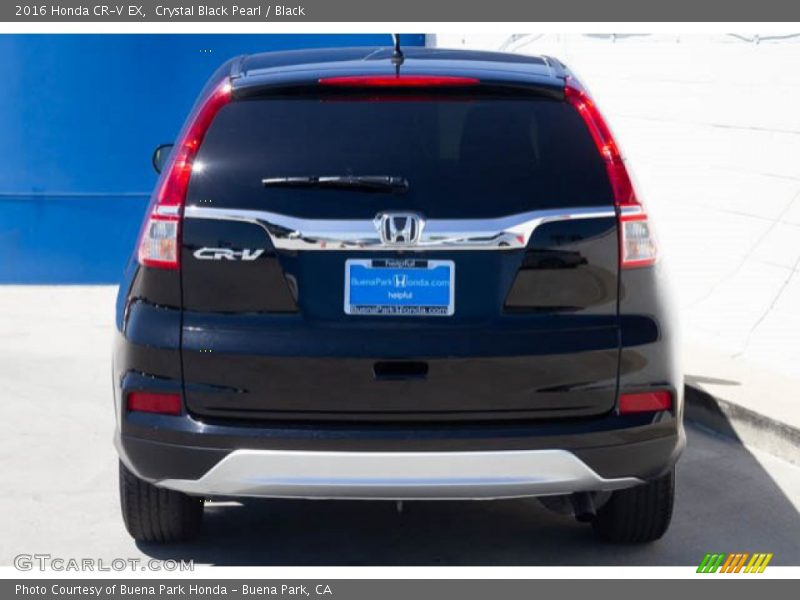 Crystal Black Pearl / Black 2016 Honda CR-V EX