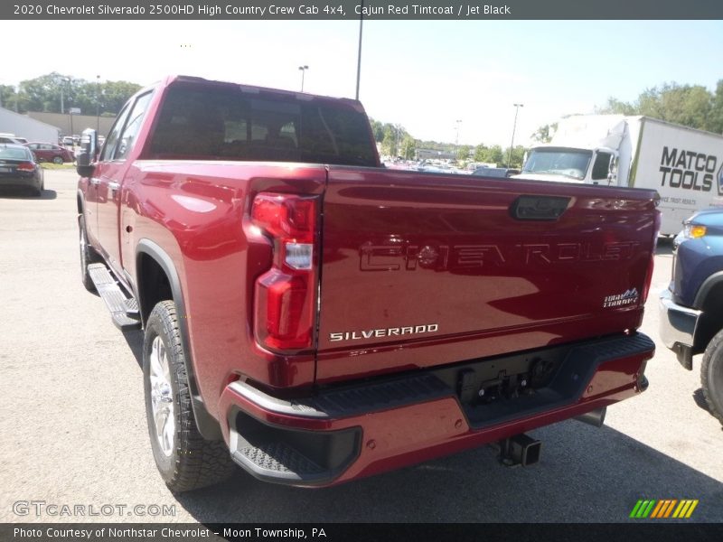 Cajun Red Tintcoat / Jet Black 2020 Chevrolet Silverado 2500HD High Country Crew Cab 4x4