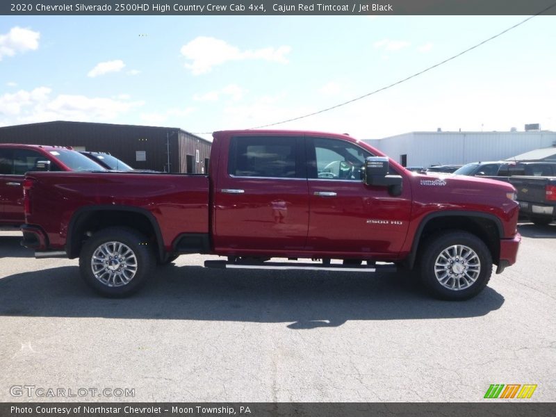 Cajun Red Tintcoat / Jet Black 2020 Chevrolet Silverado 2500HD High Country Crew Cab 4x4