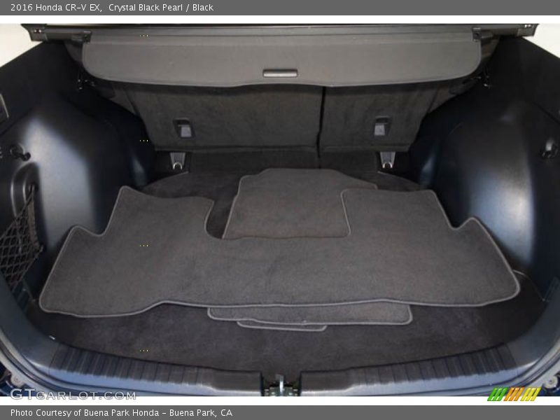 Crystal Black Pearl / Black 2016 Honda CR-V EX