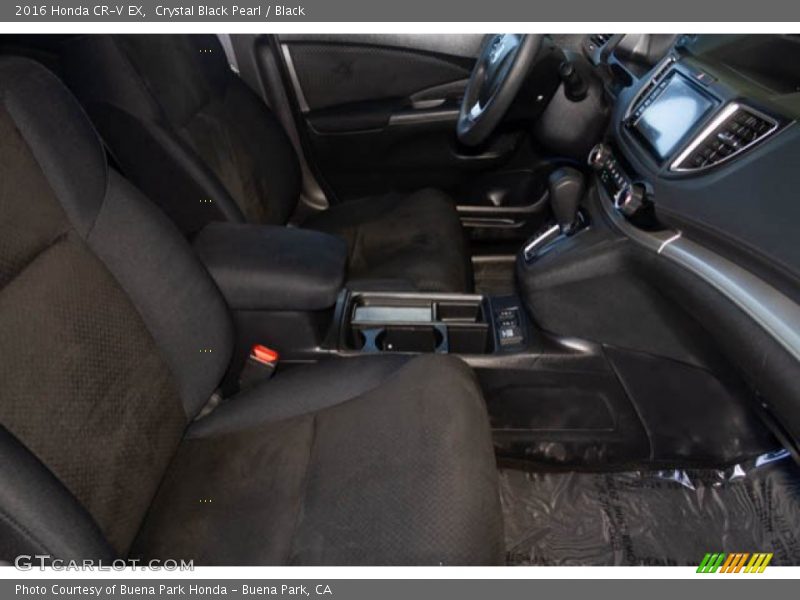 Crystal Black Pearl / Black 2016 Honda CR-V EX