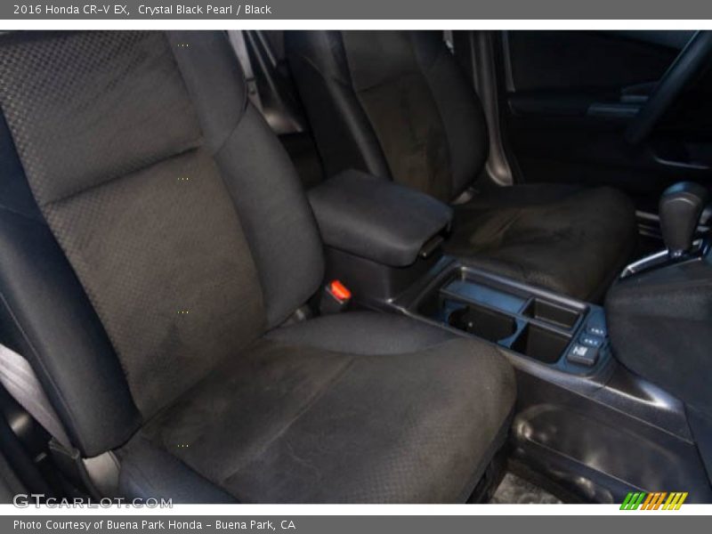 Crystal Black Pearl / Black 2016 Honda CR-V EX