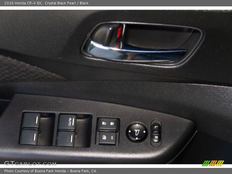 Crystal Black Pearl / Black 2016 Honda CR-V EX