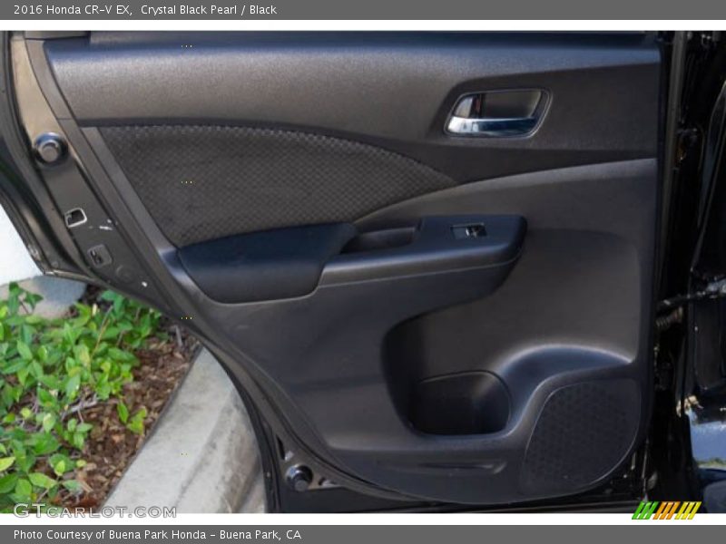 Crystal Black Pearl / Black 2016 Honda CR-V EX