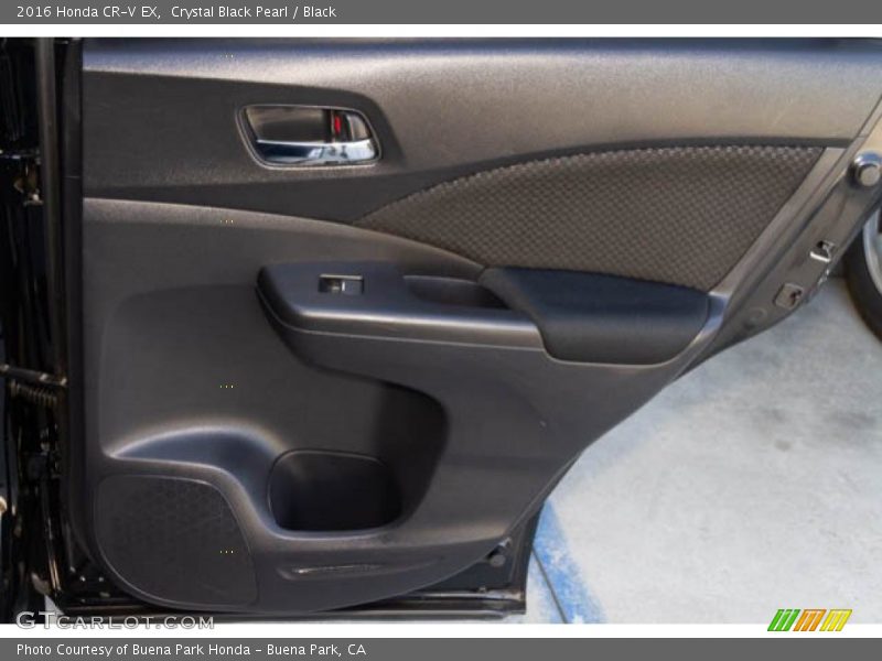 Crystal Black Pearl / Black 2016 Honda CR-V EX