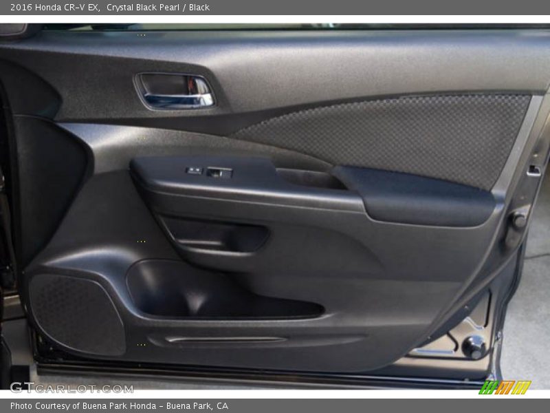 Crystal Black Pearl / Black 2016 Honda CR-V EX