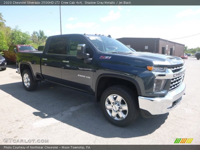 Shadow Gray Metallic / Jet Black 2020 Chevrolet Silverado 2500HD LTZ Crew Cab 4x4