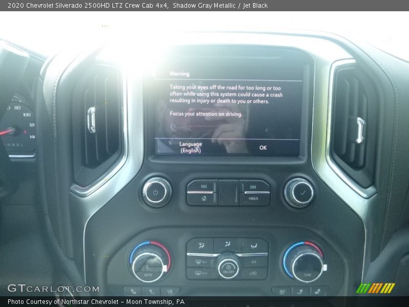 Shadow Gray Metallic / Jet Black 2020 Chevrolet Silverado 2500HD LTZ Crew Cab 4x4