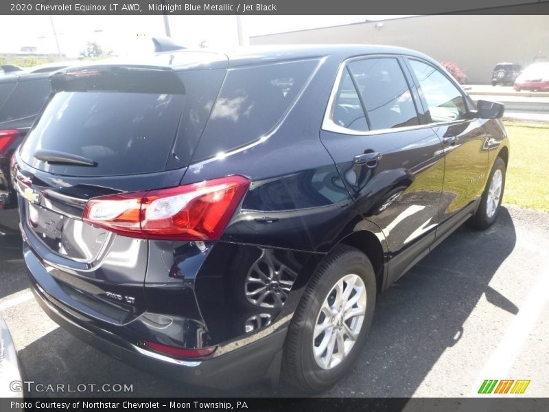Midnight Blue Metallic / Jet Black 2020 Chevrolet Equinox LT AWD