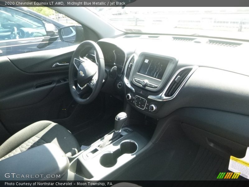 Midnight Blue Metallic / Jet Black 2020 Chevrolet Equinox LT AWD