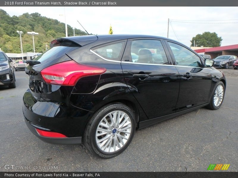 Shadow Black / Charcoal Black 2018 Ford Focus Titanium Hatch