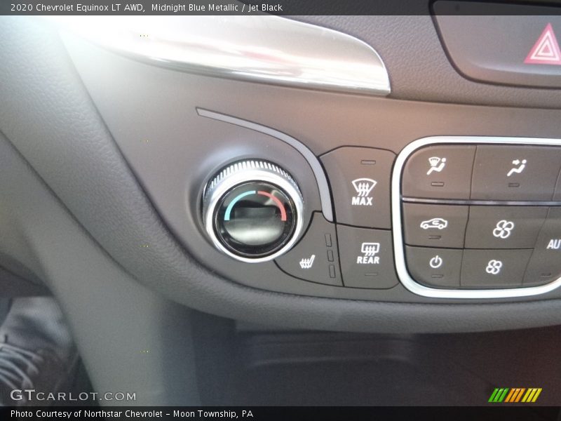 Midnight Blue Metallic / Jet Black 2020 Chevrolet Equinox LT AWD