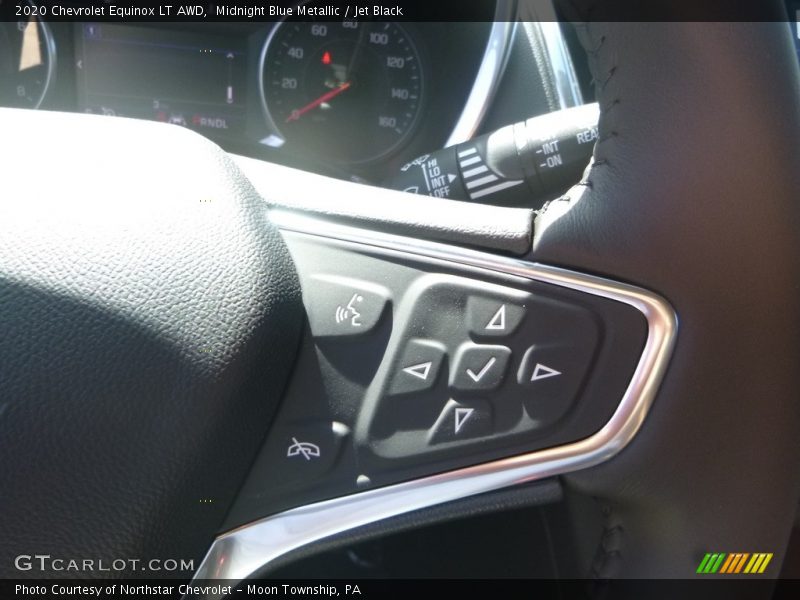 Midnight Blue Metallic / Jet Black 2020 Chevrolet Equinox LT AWD