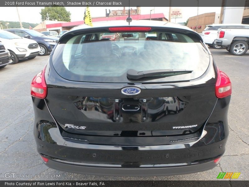 Shadow Black / Charcoal Black 2018 Ford Focus Titanium Hatch