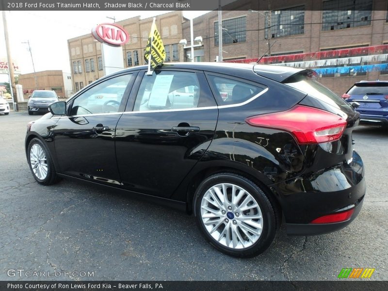 Shadow Black / Charcoal Black 2018 Ford Focus Titanium Hatch