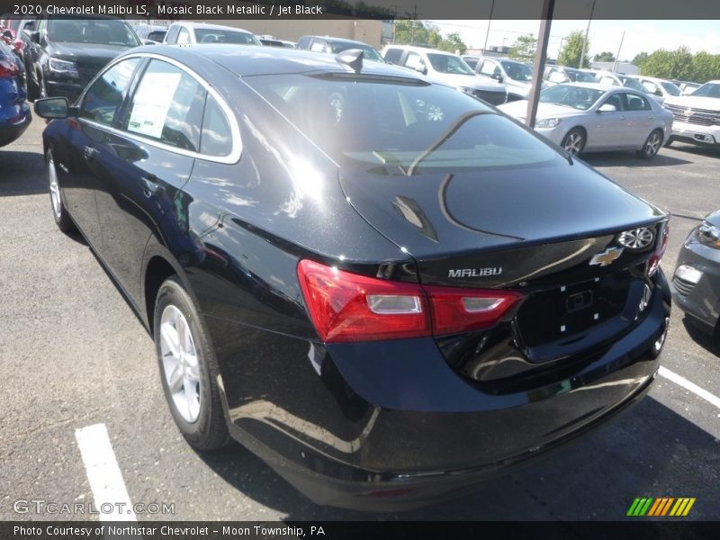 Mosaic Black Metallic / Jet Black 2020 Chevrolet Malibu LS