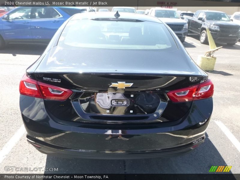 Mosaic Black Metallic / Jet Black 2020 Chevrolet Malibu LS