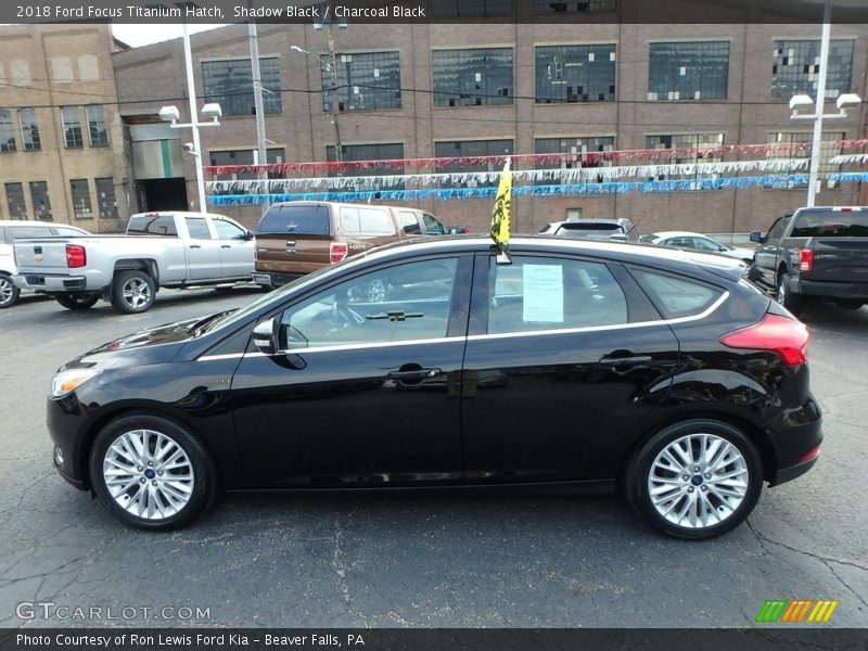 Shadow Black / Charcoal Black 2018 Ford Focus Titanium Hatch