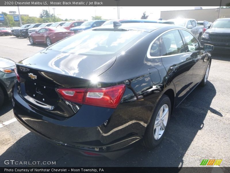 Mosaic Black Metallic / Jet Black 2020 Chevrolet Malibu LS
