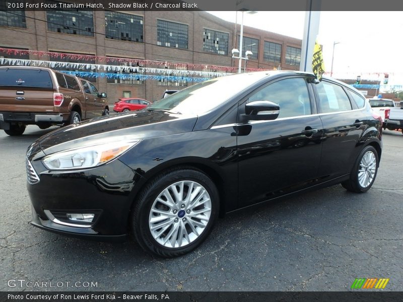 Shadow Black / Charcoal Black 2018 Ford Focus Titanium Hatch