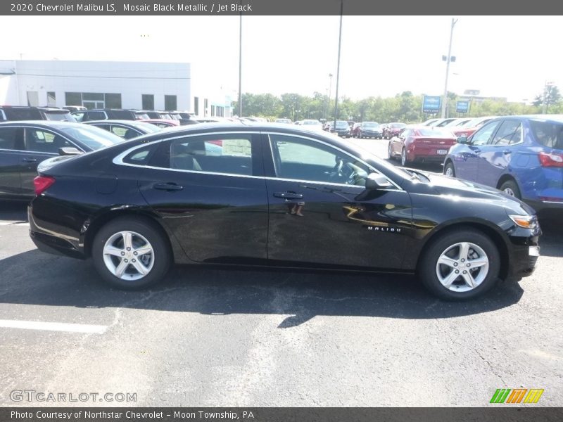 Mosaic Black Metallic / Jet Black 2020 Chevrolet Malibu LS