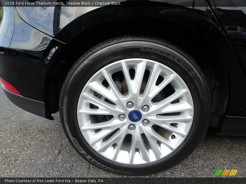 Shadow Black / Charcoal Black 2018 Ford Focus Titanium Hatch
