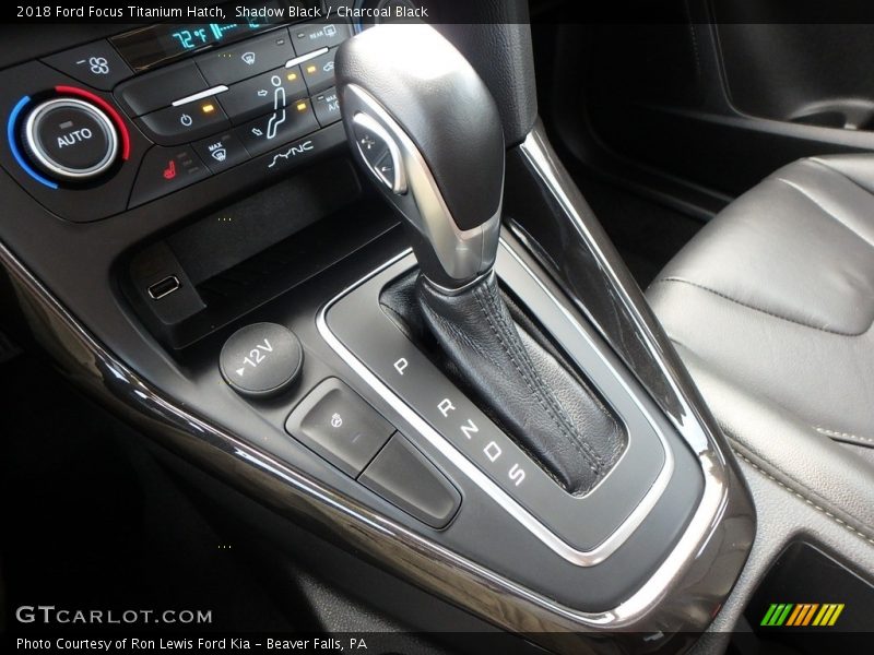Shadow Black / Charcoal Black 2018 Ford Focus Titanium Hatch