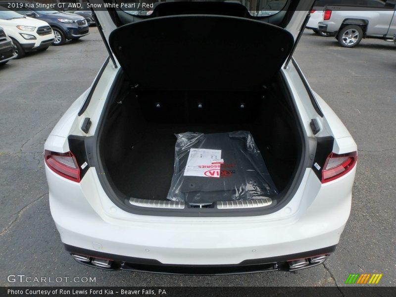  2019 Stinger GT AWD Trunk