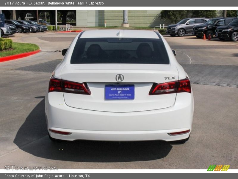 Bellanova White Pearl / Espresso 2017 Acura TLX Sedan