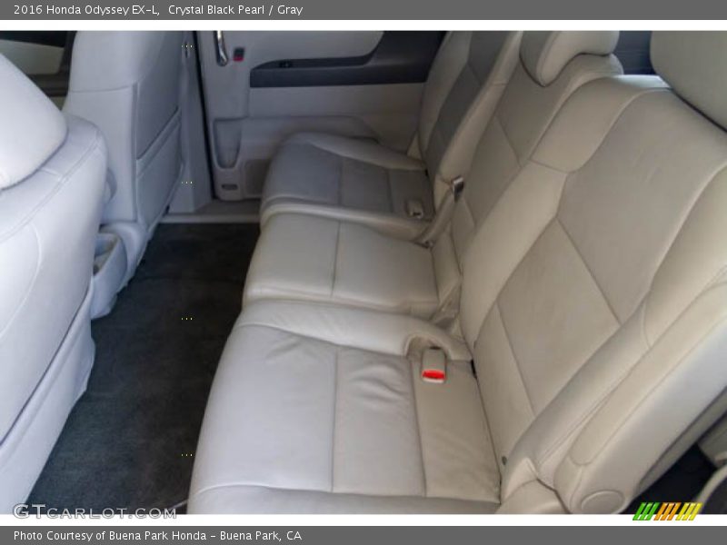 Crystal Black Pearl / Gray 2016 Honda Odyssey EX-L