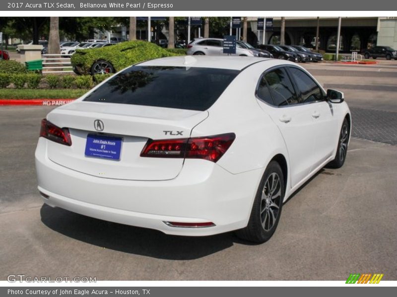 Bellanova White Pearl / Espresso 2017 Acura TLX Sedan