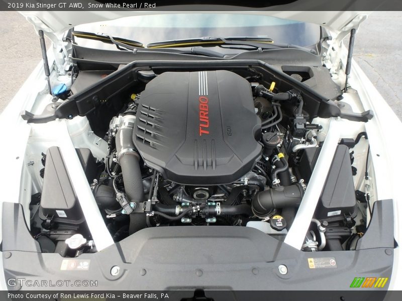  2019 Stinger GT AWD Engine - 3.3 Liter GDI Turbocharged DOHC 24-Valve CVVT V6