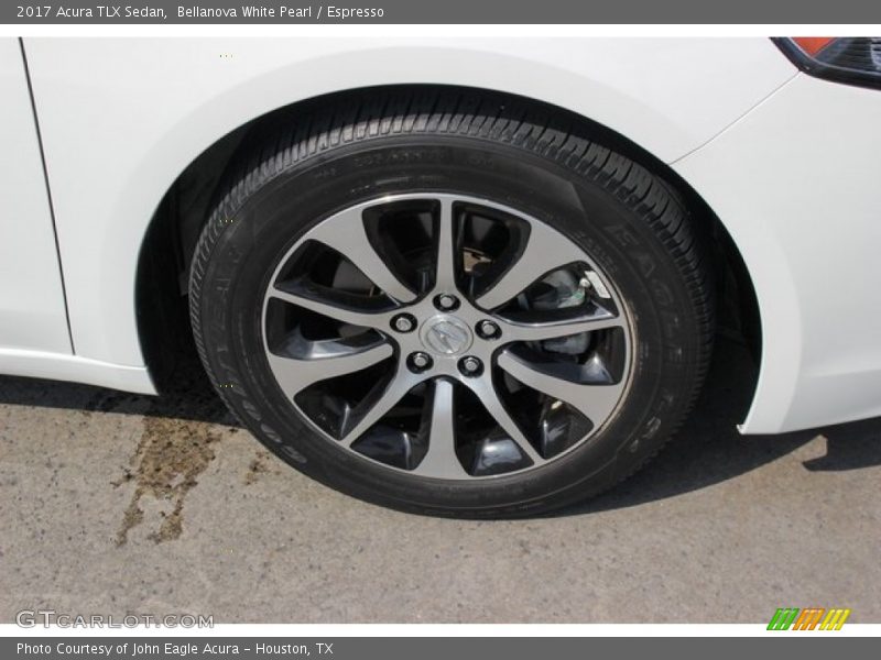 Bellanova White Pearl / Espresso 2017 Acura TLX Sedan