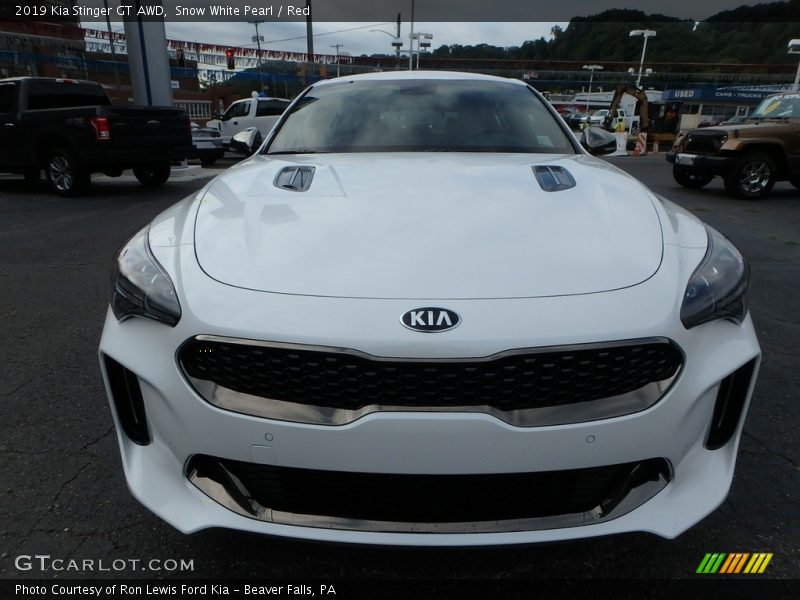  2019 Stinger GT AWD Snow White Pearl