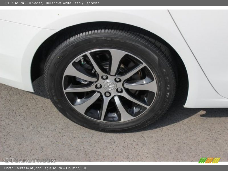 Bellanova White Pearl / Espresso 2017 Acura TLX Sedan